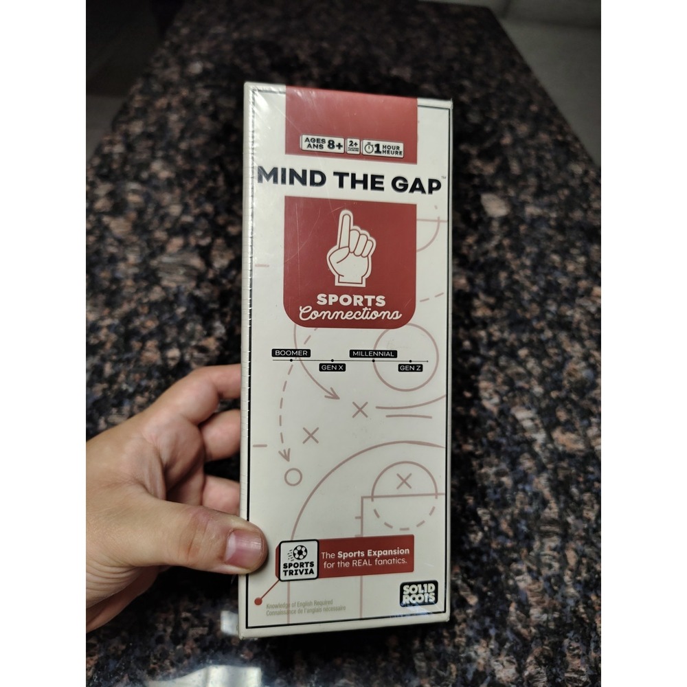 Brand New Solid Roots Mind The Gap Sports Connections Trivia Game Expansion Pack